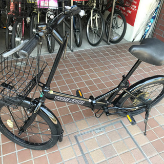 ☆美品!!☆ ブリヂストン 20インチ 折りたたみ自転車 6段変速