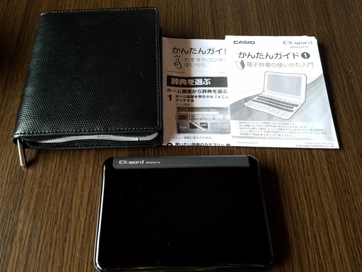 ■カシオ電子辞書ケース付■DATAPLUS10黒EX-wordブラックXD-JTY6030/CASIO