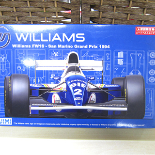 未組立 フジミ プラモデル ウィリアムズ FW16 1994年 ...