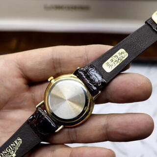 LONGINES QUARTZ ロンジン ゴールドカラー クォーツ メンズ腕時計