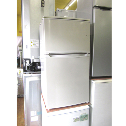 札幌 【安い!】 86L 2ドア冷蔵庫 2014年製 ダイウー DR-T90BG キッチン 家電 100Lクラス 本郷通店