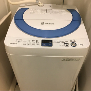 [神楽坂]シャープ 全自動洗濯機　7.0kg