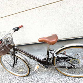 a.n.design works 24インチ自転車