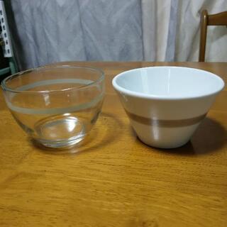 洋風 小鉢　陶器&ガラス