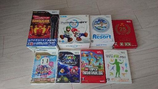 Wii本体とソフトのセット