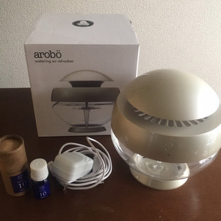 空気洗浄機 arobo アロマ LEDライト