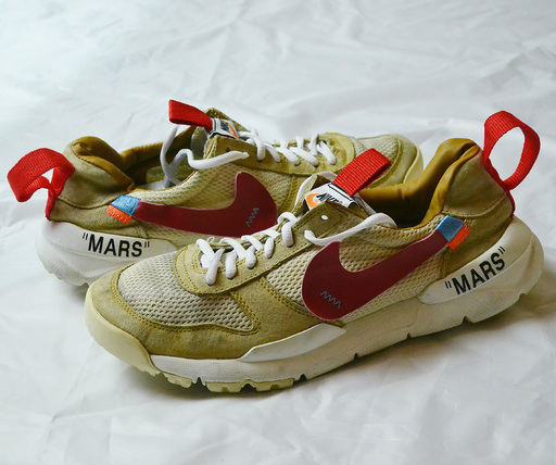 中古/希少/お得■ナイキ x オフホワイト Nike Craft Mars Yard 2.0■OFF WHITE X TOM SACHS X NIKECRAFT MARS YARD②