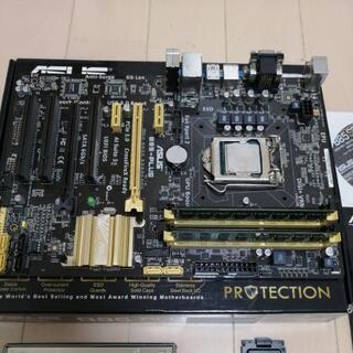 マザーボード、CPU、メモリーセット（ASUS B85-PLUS/MEM8GB/i5-4590