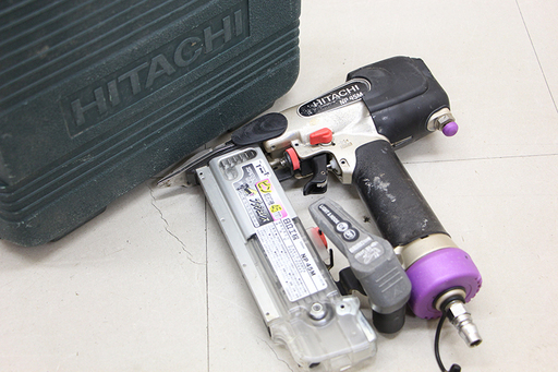 HITACHI　日立工機　常圧45㎜ピン打機　NP45M 工具 作業 現場 大工道具(D3529awxY)