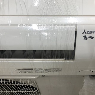 【ご来店時ジモティー見た！で10％OFF！！】【実店舗販売中　2017年製　三菱　ルームエアコン　冷房2.2kw　28000円】