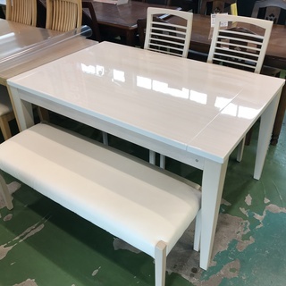 シギヤマ家具 ダイニングテーブル 伸長式 シギヤマ家具 伸長式ベンチ