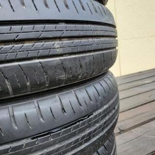 155/65R14 夏 2019年式 ダンロップ バリ溝