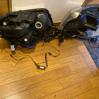 LA600S タントカスタム　イカリング　ヘッドライト　左右