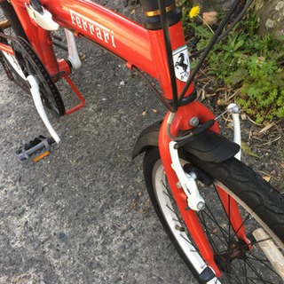 折りたたみ自転車20インチ（Ferrari、7段変速） 【公式通販】