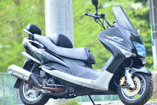 ☆マジェスティ125FI*13370km*バーハン化*絶好調*タイヤバリ山