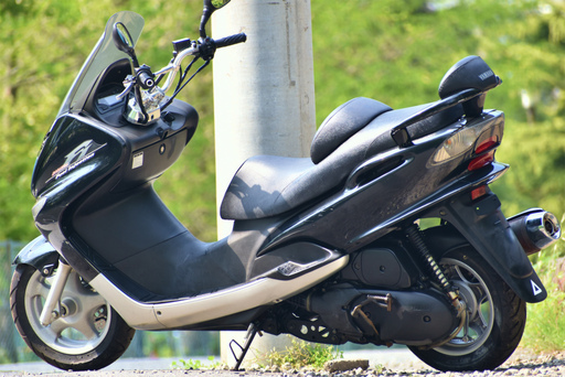 ☆マジェスティ125FI*13370km*バーハン化*絶好調*タイヤバリ山