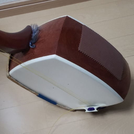 三味線本体 和柄装飾 ケース付き 三味線本体 和柄装飾 ケース付き 三味線ケース】新・超軽量長ケース