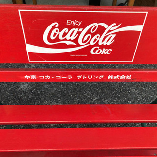 コカコーラ　レトロベンチ　アンティーク 屋外屋内ベンチ