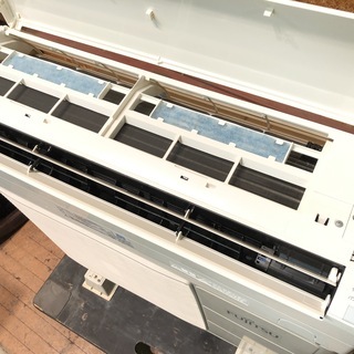 管理KR123】富士通 2010年 4.0kw 100V ルームエアコン AS-J40W 分解 