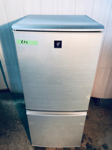 610番 SHARP✨ノンフロン冷凍冷蔵庫✨SJ-PD14T-N‼️