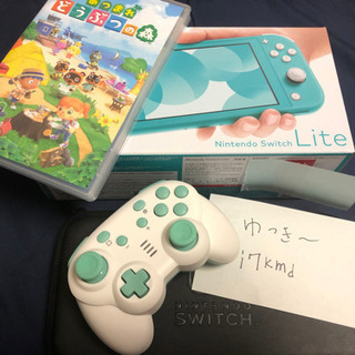 switchライト　どうぶつの森　4点セット値下げ交渉NG