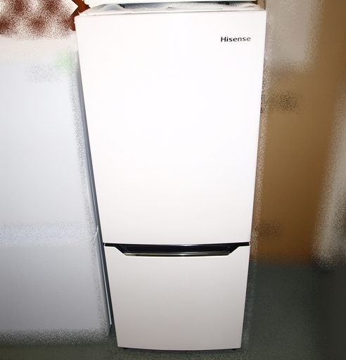冷蔵庫　洗濯機　Hisense　高年式　白黒セット　コンパクト　美品