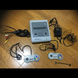 スーパーファミコン本体+ソフト7本