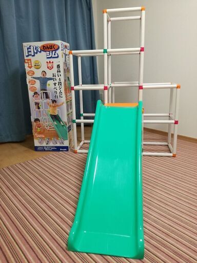 1歳からOKすべり台ジャングルジム運動不足室内遊びに6000円