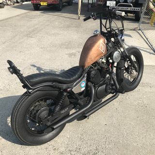 ジョッキーシフト　ビラーゴ250 部品屋K&W ミッドコントロール＆ジョッキーシフトセット