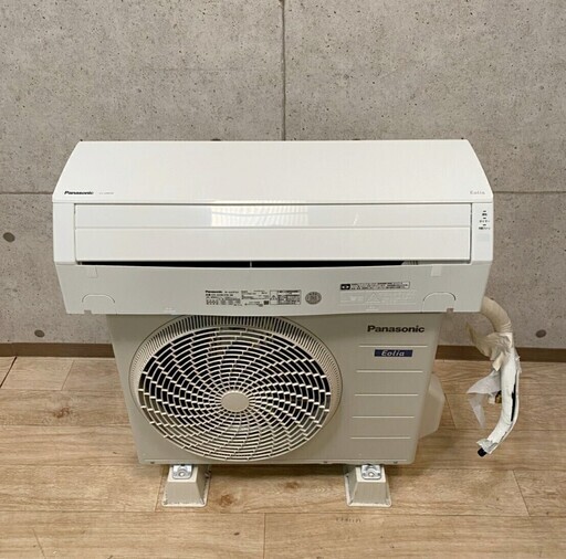 3*78 ルームエアコン Panasonic パナソニック Eolia エオリア 6畳用 CS-229CFR-W CU-F229C 2019年製