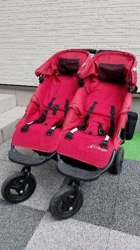正規店購入 AirBuggy(エアバギー) ココ ダブル/双子用ベビーカー