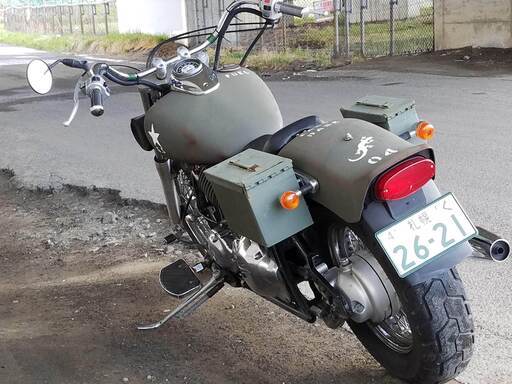 発送可☆ヤマハ ミリタリー！ ドラッグスター400 4TR 試走動画有☆交換