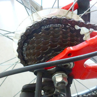 MERIDA/メリダ 【マウンテンバイク】 37cm アルミ MATTS 赤 レッド 自転車 MTB