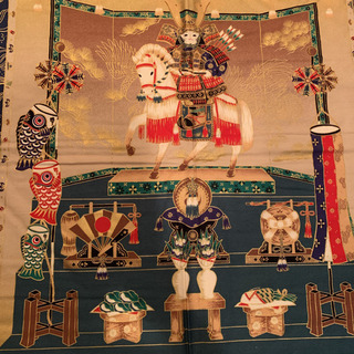 五月人形ガラスケース飾り龍王兜