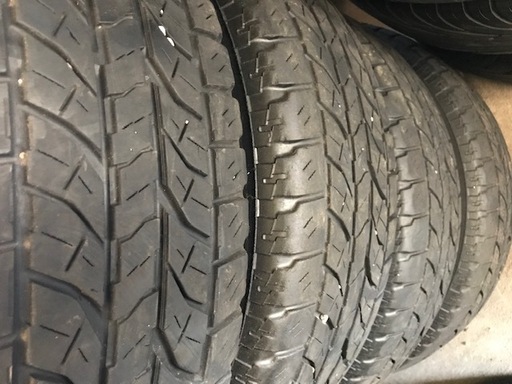 格安】夏タイヤ&三菱純正アルミ 215/70R16 4本セット パジェロイオ