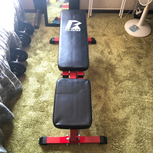 インクラインベンチ 可変式ダンベル 20Kg×2個セット
