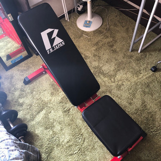 インクラインベンチ　可変式ダンベル　20Kg×2個セット