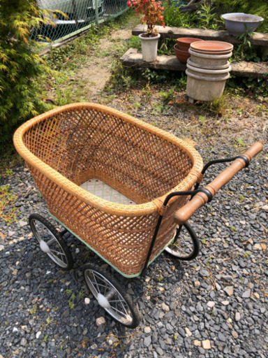 自転車 藤の手押し車