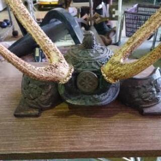 骨董 兜型刀掛け