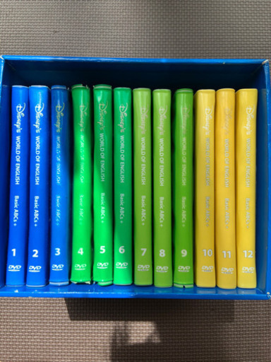 DWEディズニー英語DVD12巻セット　CDおまけ付き