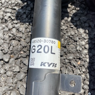 現行 レクサス GS 10系 純正ショック RSR ti2000 ダウンサス 付き GWL 