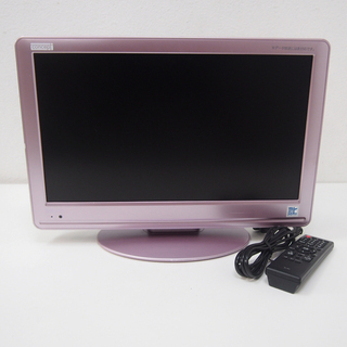 19V型液晶テレビ おしゃれなピンク系カラー BA21