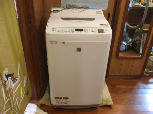 シャープ洗濯機　5.5k 2018年製