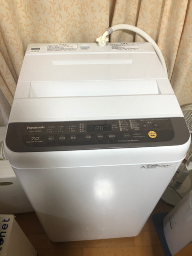 パナソニック　Panasonic 洗濯機　7kg 縦型　中古　美品