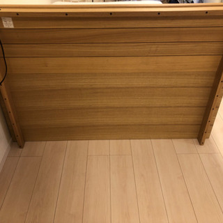 ダブルベッド　収納　コンセント付き　マットレス　ニトリ