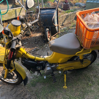 郵政用スズキ　バディ90cc スズキ　バイク　カブと似てる