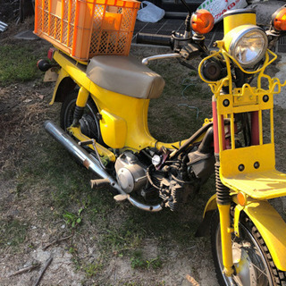 郵政用スズキ　バディ90cc スズキ　バイク　カブと似てる