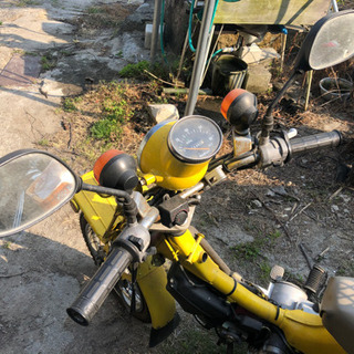 郵政用スズキ　バディ90cc スズキ　バイク　カブと似てる