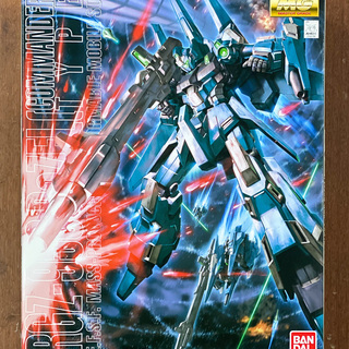 ガンプラ／MG 1/100 RGZ-95C リゼル隊長機 (機動...