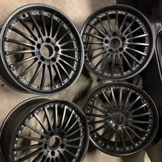 アルミホイール輸入車用pcd1直接引取のみ もなか023 あきる野の車のパーツの中古あげます 譲ります ジモティーで不用品の処分